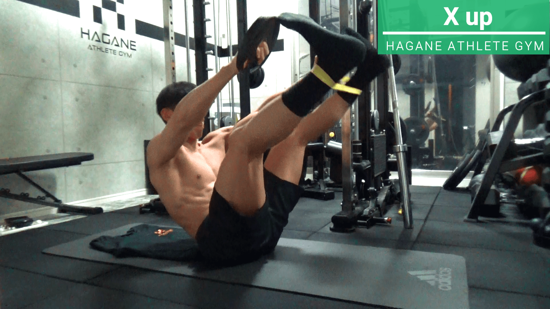 X腹筋】お腹を鍛えて運動！免疫力もアップ！😀 | ハガネ アスリート