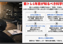筋トレ1年目が知るべき科学5選｜梅田の経営者専門パーソナルジムが解説
