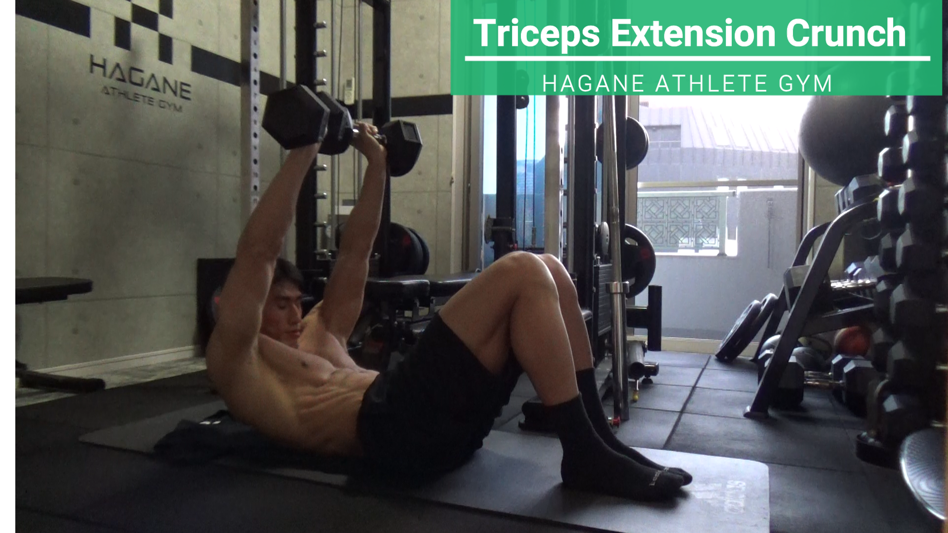 二の腕の引き締めとシックスパック腹筋が手に入る❗️❓「トライセプス